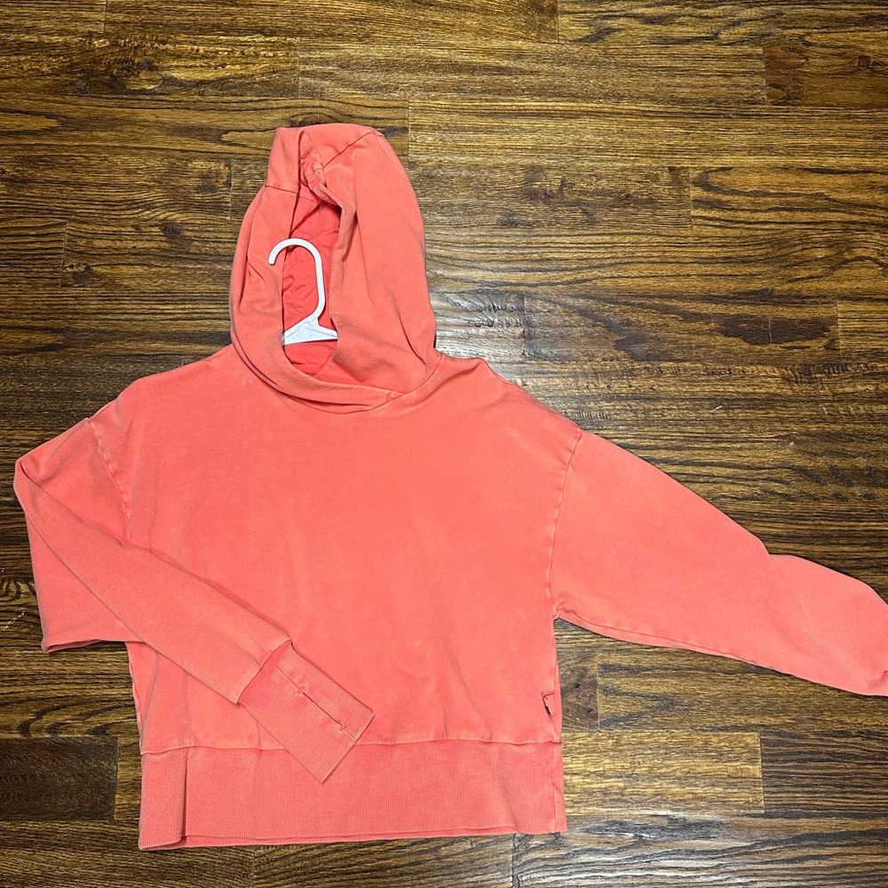 Coral JoyLab Cropped Hoodie